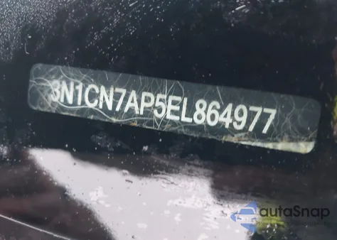 2014 Nissan Versa 1.6 S from USA, damaged, VIN 3N1CN7AP5EL864977